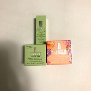 Clinique Moisture Surge + travel and bonus size